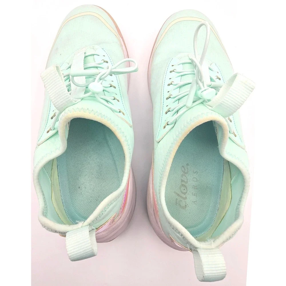 Clove Aeros Vapor Mint Green Healthcare Nursing Shoes Womens 10 Mens 8.5‎ CL019